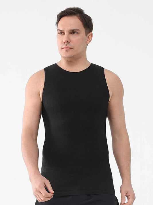 Haut gainant sans coutures pour homme